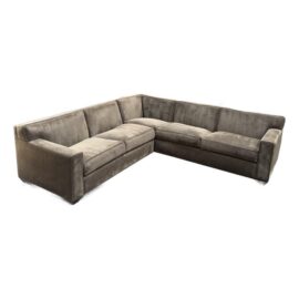 A. Rudin Custom Holly Hunt Fabric Two Piece Sectional. Original Price: $16,000