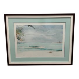 Saint Martin Coastal Beach Print, Numbered 110/250