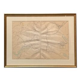 Vintage Map of "Essex County Part of Towns of Hamilton & Wenham"