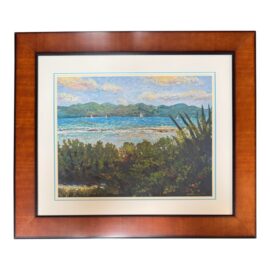 Custom Framed Print "Great Bay View" by Lucinda