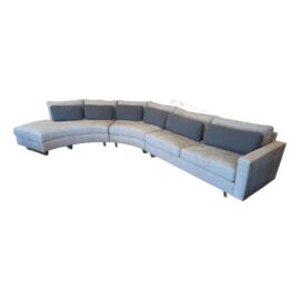 Thayer Coggins Custom Cool Clip Three Piece Sectional. Original Price: $22,000