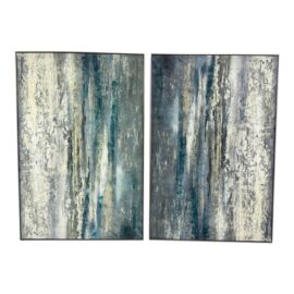Abstract Canvas Wall Art, Set of Two