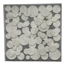 Concentric Circle Texturized Wall Art