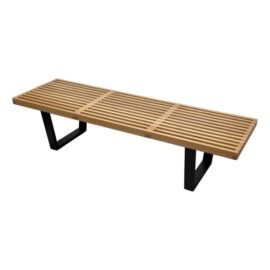 Alphavillle George Nelson Style Slat Bench