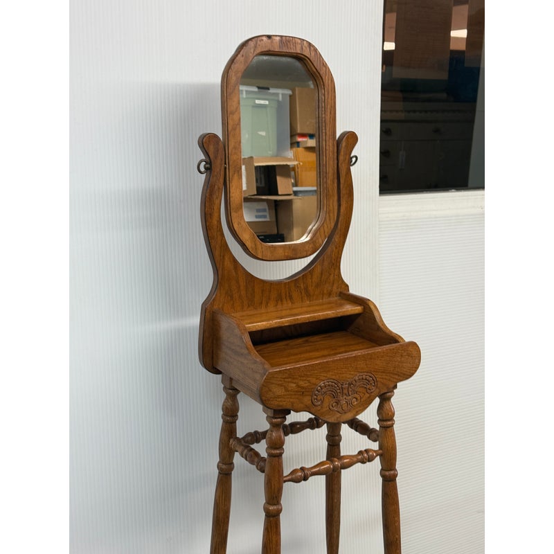 Pulaski Furniture Vintage Oak Shaving Stand - Design Plus Gallery