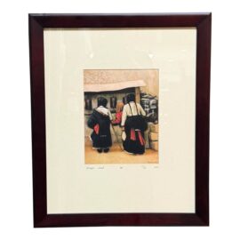 Jian Hai Zhao "Prayer Wheel" Giclee Print, Signed + Numbered