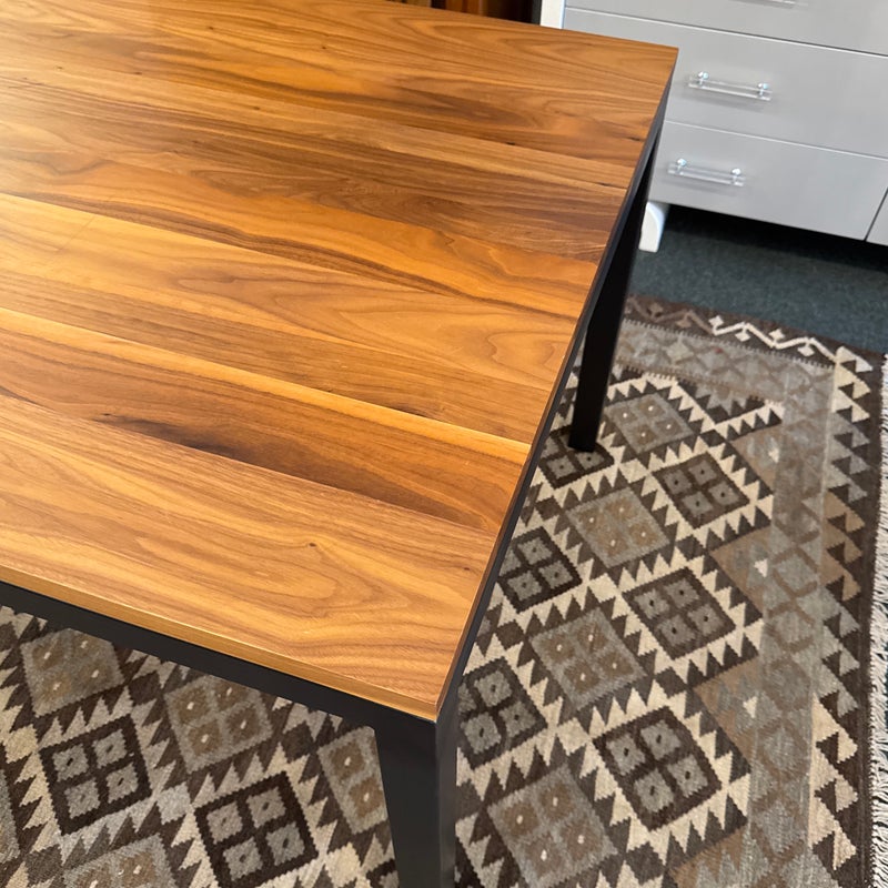 Room & Board Parsons Walnut + Steel Dining Table - Thumbnail 5