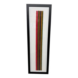 Morris Louis Bernstein "Stripe No. 19" Abstract Art Print, Framed. Original Price: $500