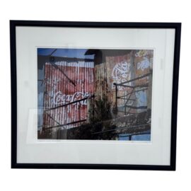 Circa 2007 Ravi Anand "Commercial Siding, Mussoorie" Photograph, Numbered + Framed