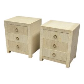 Serena & Lily Driftway Nightstands, Pair. Original Price: $3,600