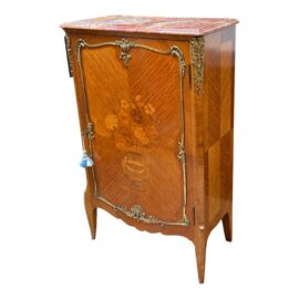 Antique French Louis XVI Ormolu Cabinet