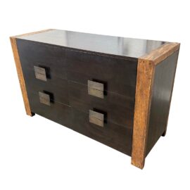 Thomas Bina Custom Made Reclaimed Six Drawer Wood Dresser. Original Price: $3,900