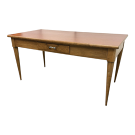Vintage Mid Century Style Desk + Single Drawer