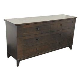 Contemporary Six Drawer Dresser