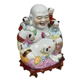 Vintage Chinese Ceramic "Hotei" Laughing Buddha