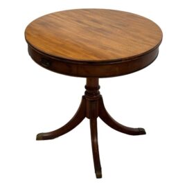 Brandt Furniture Duncan Phyfe Mahogany Drum Table