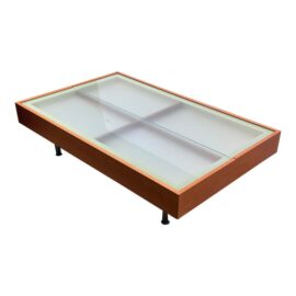 Vintage Cattelan Italia Lift Top + Display Coffee Table