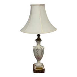 Vintage Chelsea House Jardiniere Porcelain Table Lamp