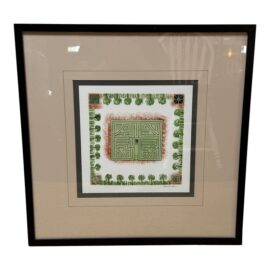 Barbara Embree "Maze I" Print, Framed