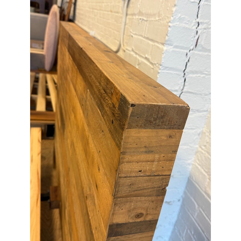 Queen Size West Elm Emmerson Reclaimed Wood Bed Frame. Original