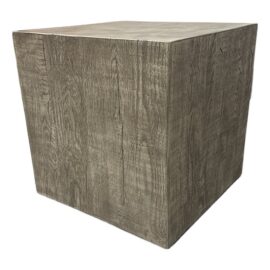 Restoration Hardware Cube Side Table. Original Price: $2,500
