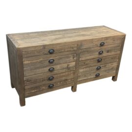 Restoration Hardware Printmaker’s Media Console. Original Price: $1,500