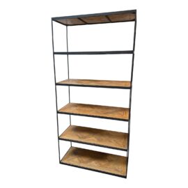 Restoration Hardware Reclaimed Oak Wood Bookshelf. Original Price: $2,300