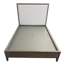 Full Size Restoration Hardware Kempton Upholstered Bedframe. Original Price: $1,500