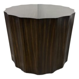 Vanguard Furniture Ava Beech + Eucalyptus Wood Side Table. Original Price: $2,000