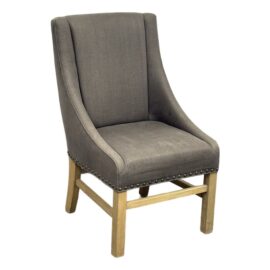 Restoration Hardware Nailhead Fabric Armchair. Original Price: $540