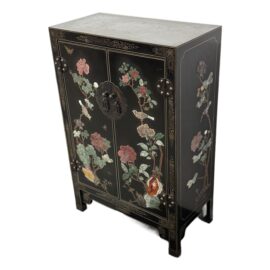 Chinese Lacquer + Soapstone Cabinet