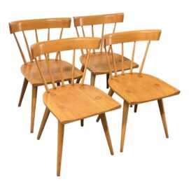 Paul McCobb for Planner Group Modern Dining Chairs, Set of Four