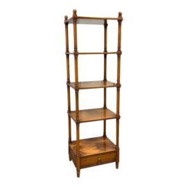 Vintage Victorian Yew Wood Etagere. Original Price: $2,400