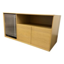 C. Naefke Woodworking Custom Refrigerator Console. Original Price: $12,400