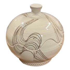 Circa 1980's Potter Roy Hamilton Ceramic Sculpture