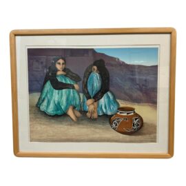 R. C. Gorman "Chinle" Stone Lithograph, Signed + Numbered. Original Price: $2,600