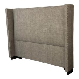 NEW Queen Size California Sofa Coronado Wingback Headboard. Original Price: $1,700