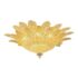 italian-murano-petal-amber-flush-mount-pendant-9696