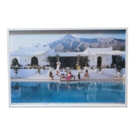Slim Aarons for Jonathan Adler "El Venero" Large Format Photo, Framed