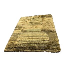 6ft 1in X 8ft Modern Turkish Tulu Hand Woven Area Rug. Original Price: $1,500