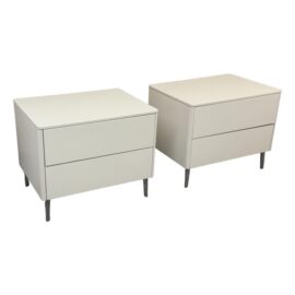 Calligaris Spa Collection Boston Nightstands, Pair. Original Price: $3,000