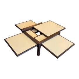 Bernard Vuarnesson for Bellato 1980's Modular "Hexa" Modular Coffee Table, Italy