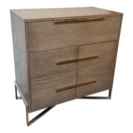 Charlie Zagaroli for Crate & Barrel Covert Grey Secretary Desk. Original Price: $1,000