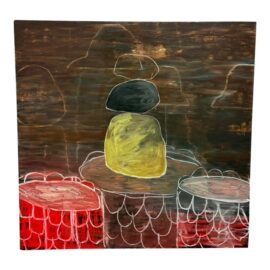 Circa 1998 Andrea Vonoit “Cap Dance” Original Oil Painting. Estimated Cost: $5,500