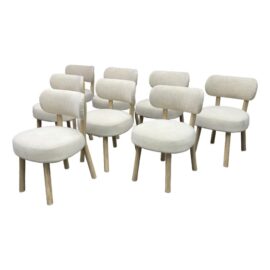 NEW Jane Dining Room Chairs, Set of Eight. Original Price: $6,800