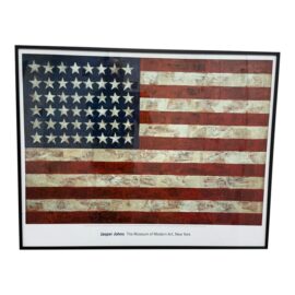Jasper John's American Flag From the Modern Museum of Art Poster