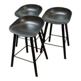 Dee Welling for Hay Design About a Stool Counter Stools, Set of Three. Original Price: $1,300