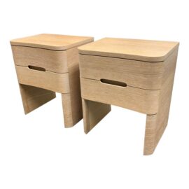 NEW Rivington Petite Nightstands, Pair. Original Price: $4,100