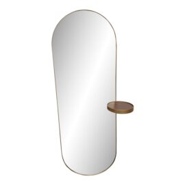 Scandinavian Designs Toive Brass Wall Mirror. Original Price: $320