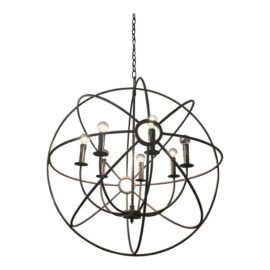 Timothy Oulton Style Gyro Pendant